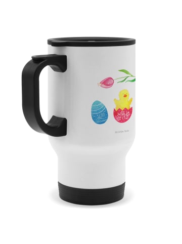 Mr. & Mrs. Panda Camping Becher Küken Schlüpfen ohne Spruch in Weiß