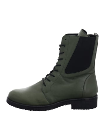 Esgano Damenschnürrstiefel kalt flach  in  Grün