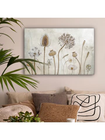 MuchoWow Leinwand Bilder Blumen