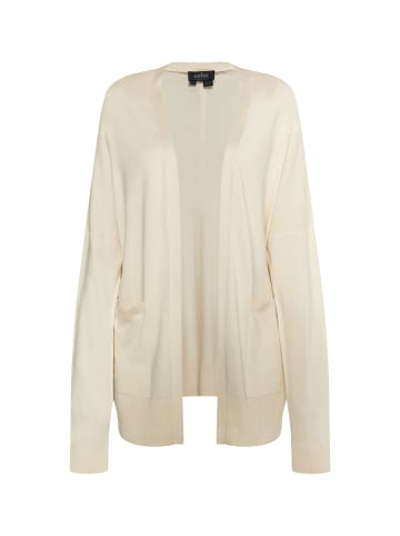 usha BLACK LABEL Damen Strick Cardigan in Creme