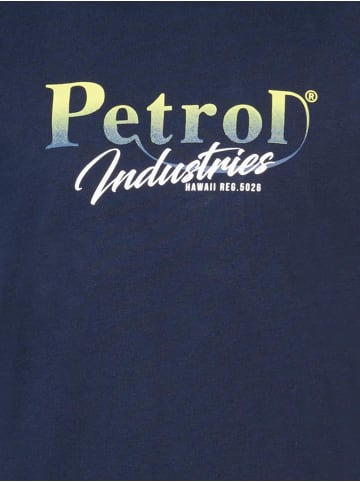 Petrol Industries T-Shirt mit Aufdruck Breezeway in Blau
