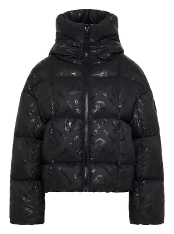 Carlo Colucci Winterjacke Deane in Schwarz