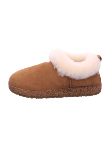HAFLINGER Hausschuhe in Braun