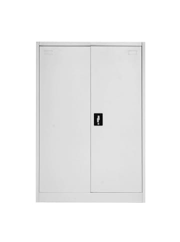 MCW Aktenschrank H17 mit 2 Türen, 140x90cm grau