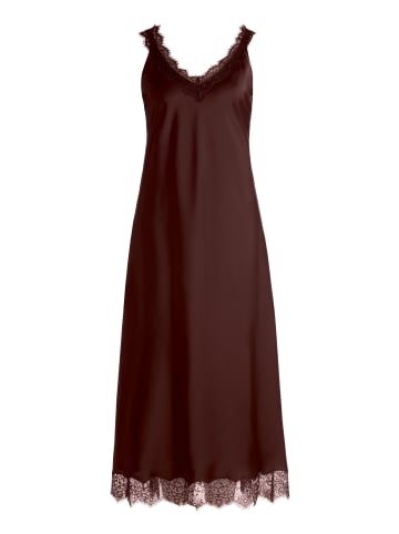 Vera Mont Abendkleid mit Spitze in rostbraun