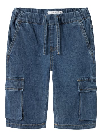 name it Shorts in Dark Blue Denim