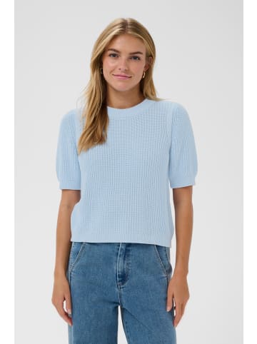 SAINT TROPEZ Strickpullover PiliaSZ Gerade Passform in Skyway