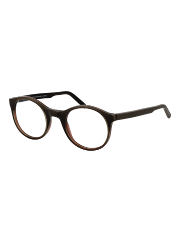 Andy Wolf Unisex Optische Fassungen Rund Braun