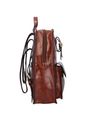 The Bridge Story Uomo Rucksack Leder 37 cm in brown gold