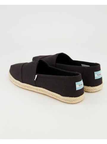 TOMS Flache Schuhe in Schwarz