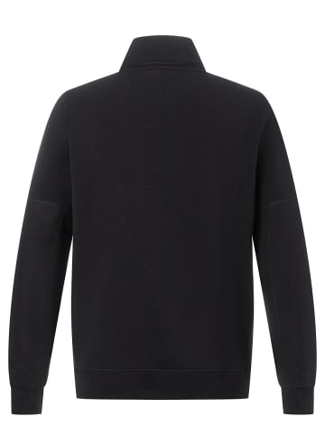 super.natural Merino Sweatshirt in schwarz