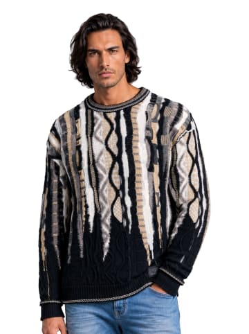 Carlo Colucci Strickpullover Frigeri in Black
