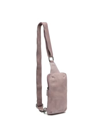 The Chesterfield Brand Cambridge Mini Bag Umhängetasche Leder 12 cm in lavender lila