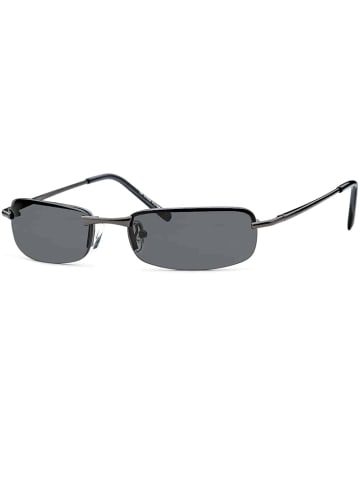 BEZLIT Herren Sonnenbrille in Schwarz Eloxiert