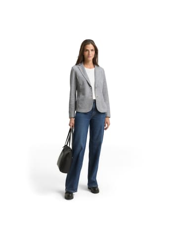 Tom Tailor Blazer in medium silver grey melange