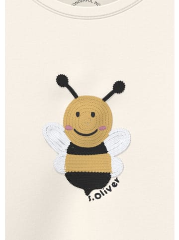 s.Oliver T-Shirt in 0401_creme
