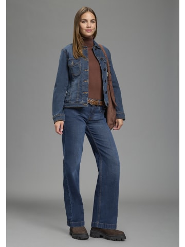ARIZONA Weite Jeans in dunkel blau used