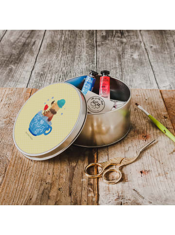 Mr. & Mrs. Panda Dose Nachtfalter Schaumbad ohne Spruch in Gelb Pastell