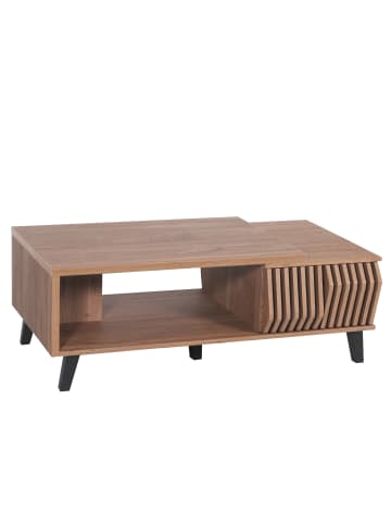 MCW Couchtisch M45 3D-Design Schubladen, Standard