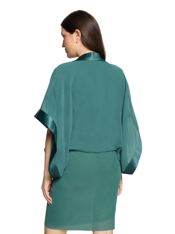 Vera Mont Chiffonstola mit 3/4 Arm in Dark Emerald