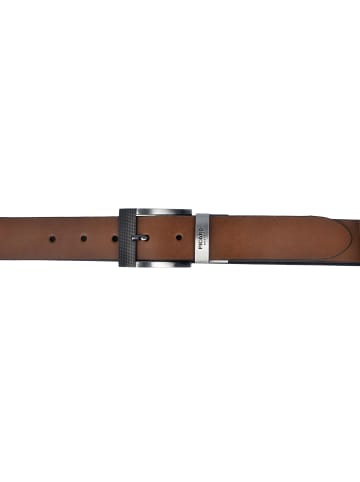 PICARD Wendegürtel Leder cognac