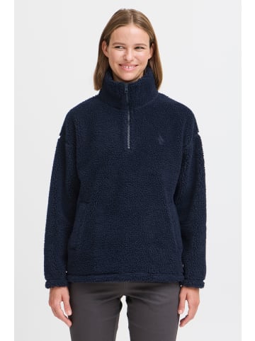 Oxmo Fleecejacke OXTOLIRONE in Dunkelblau