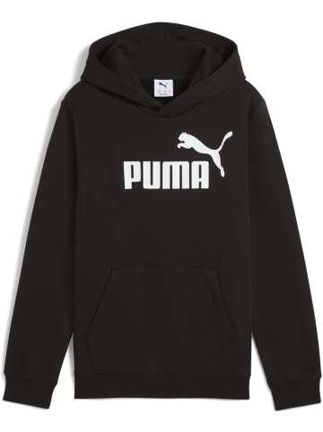 Puma Hoodie "ESS No.1 Logo Hoodie FL B" in Schwarz