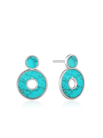 Ania Haie Ohrringe Turquoise Hidden Gem in silber