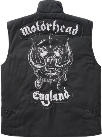 Brandit Weste "Motörhead Ranger Vest" in Schwarz