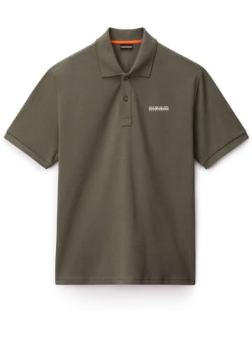 Napapijri Polo "E-Small Box Ss" in Grün