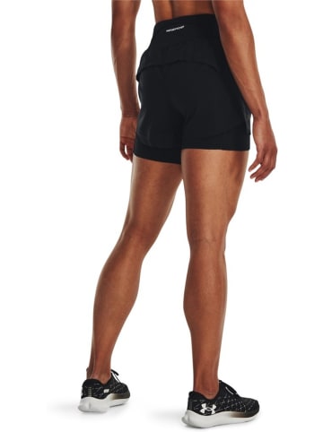 Under Armour Short "UA Run Stamina 2-in-1-Shorts" in Schwarz