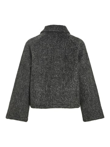 Vila Jacke in Dark Grey Melange