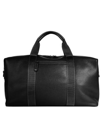 Bugatti Reisetasche ELSA echt Leder in schwarz