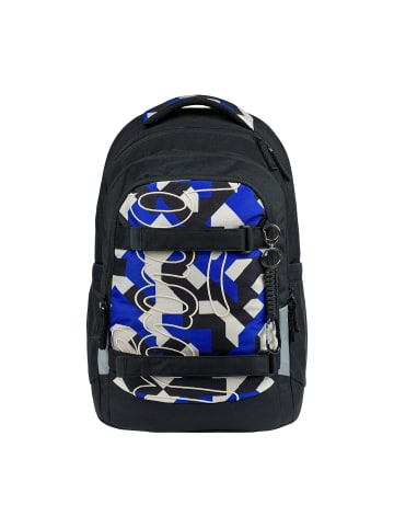 BAAGL 5-tlg. Set: Schulrucksack Skate Max in Blau Variety
