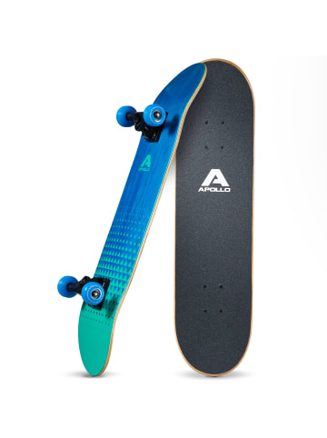 Apollo Skateboard Kinder und Erwachsene " Fresh Board " in blau/mint