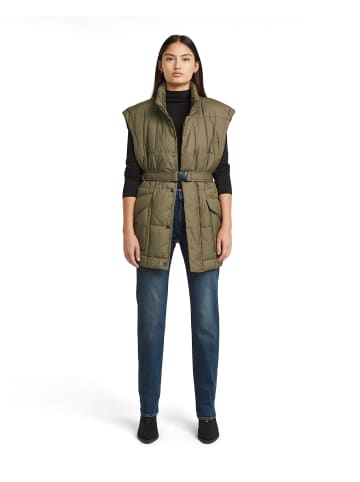G-Star Raw Belted Padded Weste antic green