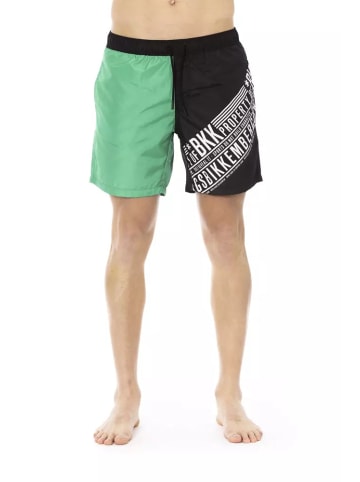 Bikkembergs Grün Polyester Herren Bade Kurz