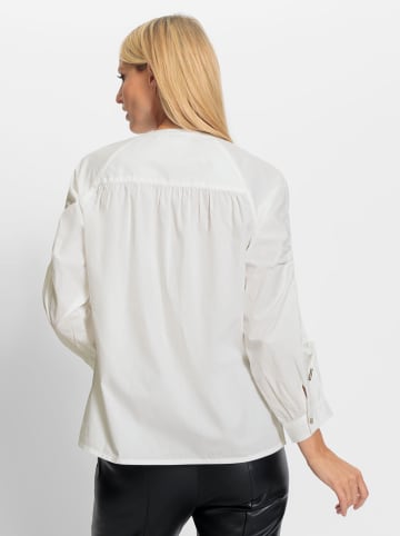 Heine Baumwollbluse in weiß
