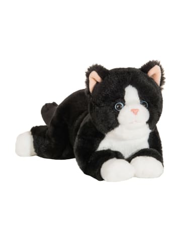 Teddy Hermann Kuscheltier Schlenkerkatze schwarz 30 cm, ab 18 Monate
