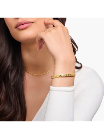 Thomas Sabo Armreif Krokodilpanzer Breit in gold