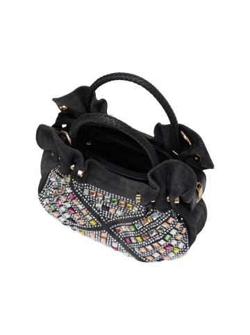 faina Women Handbag in Black