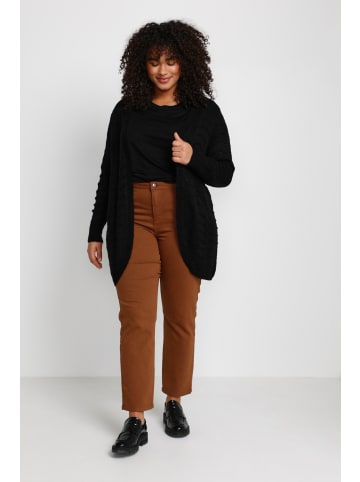 KAFFE curve Strickjacke KCemana Regular fit in Black Deep