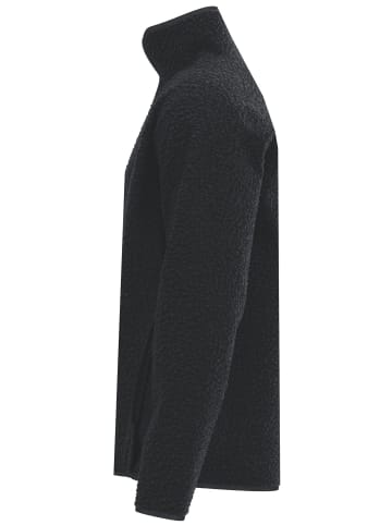 erima Kinder Fleece Jacke in schwarz