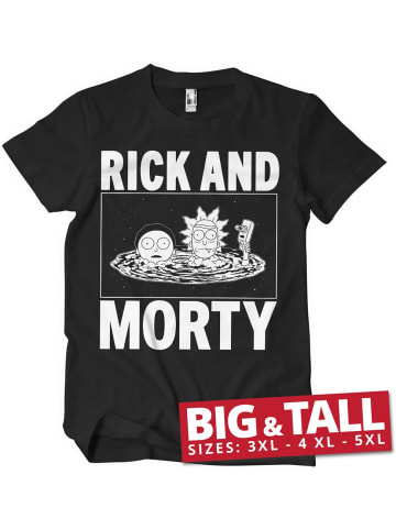 Rick and Morty T-Shirt in Schwarz