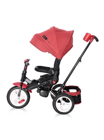 Lorelli Tricycle Jaguar 4 in 1 drehbar in rot