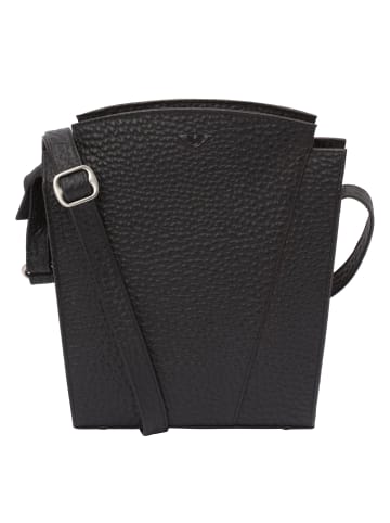 VLD VOi Leather Design Hirsch Darlene Mini Bag Umhängetasche Leder 17 cm in schwarz