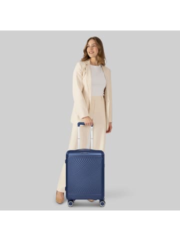 PICARD Vienna 4 Rollen Kabinentrolley S 54 cm navy blue