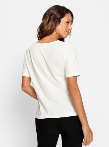 WITT WEIDEN Kurzarm-Shirt in ecru