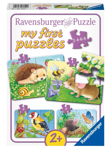 Ravensburger Süße Gartenbewohner. My first Puzzles. 4 Motive