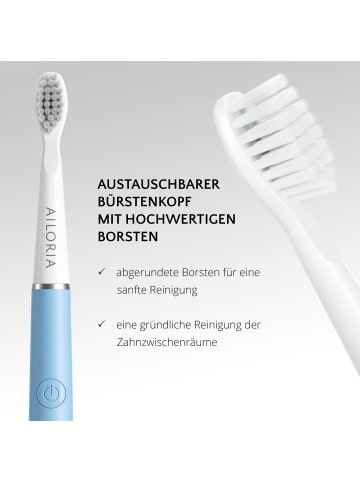 Ailoria PRO SMILE Schallzahnbürste USB in Laguna